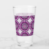 Kardinaal rode Rosace Glas (Voorkant)