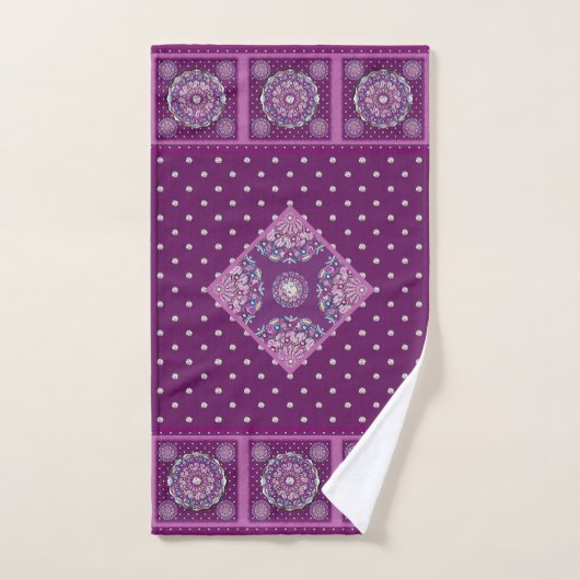 Kardinaal rode Rosace Handdoek (Handdoek)