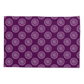 Kardinaal rode Rosace Kussensloop (Achterkant)