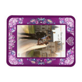 kardinaal rode rosace magneet (Horizontaal)