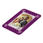 kardinaal rode rosace magneet (Linkerzijde)