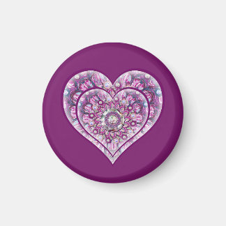 Kardinaal rode Rosace Magneet