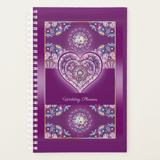 Kardinaal rode Rosace Planner (Voorkant)