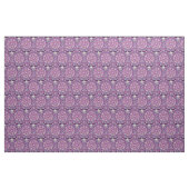 Kardinaal rode Rosace Stof (Yard (91,4 cm))
