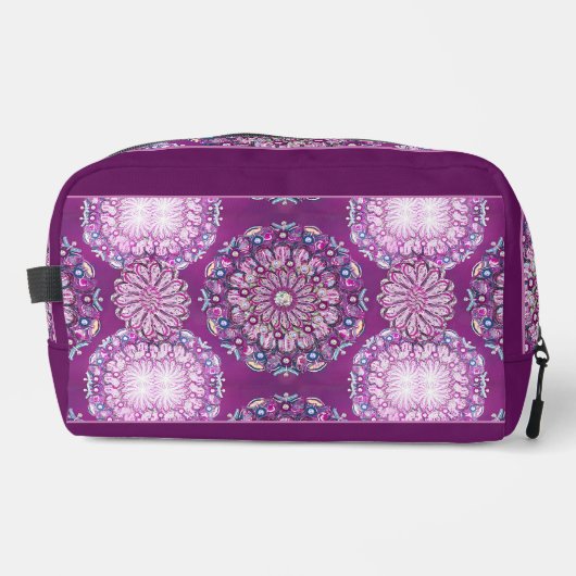 Kardinaal rode Rosace Toilettasje (Voorkant)