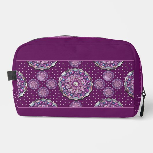 Kardinaal rode Rosace Toilettasje (Voorkant)