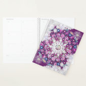 Kardinaal rode rozenkrans & sneeuwvlok planner (Display)