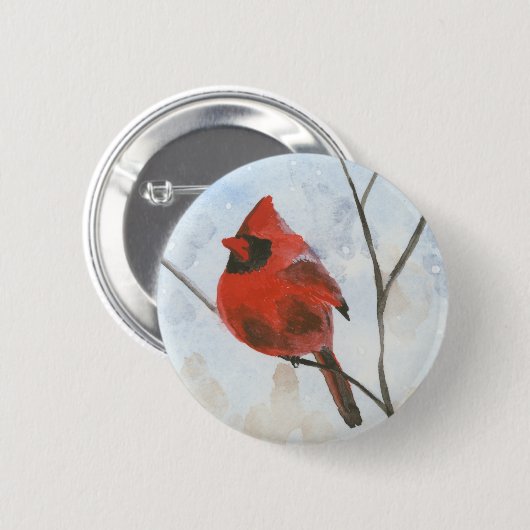 Kardinaal Ronde Button 5,7 Cm (Voorkant /achterkant)