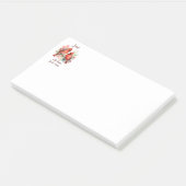 Kardinaal Rood Kerstmis Jezus Reden voor het Seizo Post-it® Notes (Schuin)