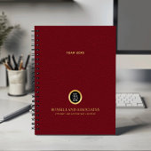 Kardinaal rood rond Logo Naam Professional Planner