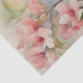 "Kardinaal Serenade: een bloemendecoupage van de W Tissuepapier (Detail)