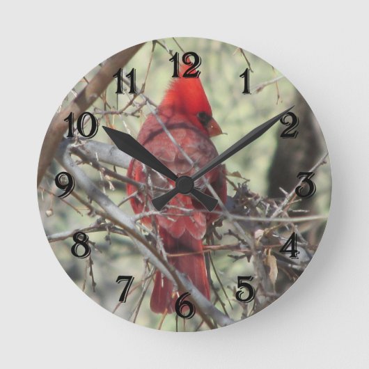 Kardinaal slot ronde klok (Voorkant)