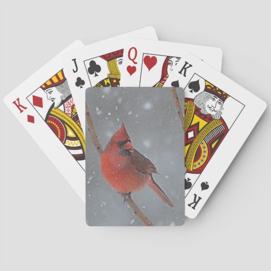 Kardinaal speelkaartjes speelkaarten (Achterkant)