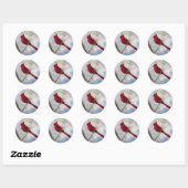 kardinaal-Sticker Ronde Sticker (Vel)