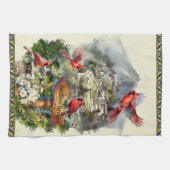 Kardinaal Terras Schilderachtig Mountain Keuken Ha Theedoek (Horizontaal)