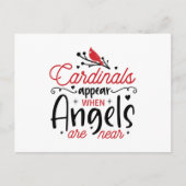 Kardinaal uiterlijk briefkaart (Voorkant)