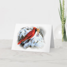 Kardinaal Vakantie Groet Kaart
