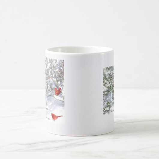 Kardinaal van de hemelmok koffiemok (Center)