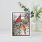 kardinaal van Robert Bruce Horsfall Briefkaart (Staand voorkant)