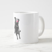 Kardinaal vangt in vlucht grote koffiekop (Voorkant rechts)