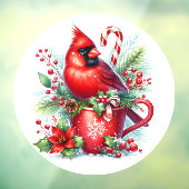 kardinaal-vensterklemming raamsticker (Vel 3)