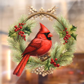 kardinaal-vensterklemming raamsticker (Vel 2)