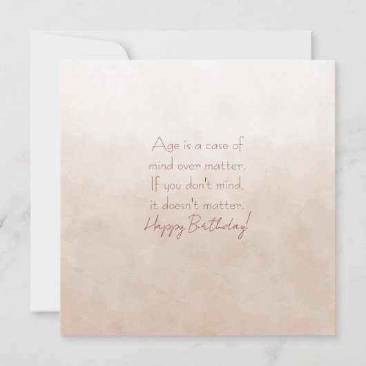 Kardinaal Verjaardag Kaart Hoe oud zei je dat je b (Achterkant)