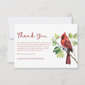 Kardinaal Vogel Begrafenis Memorial Dank u Bedankkaart (Voorkant)