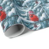 Kardinaal Vogel draagt Pet Cadeaupapier (Rol Hoek)