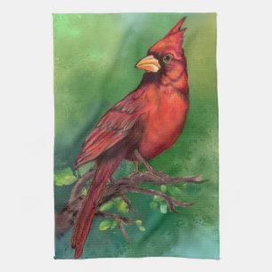 Kardinaal Vogel Keukendoek Theedoek