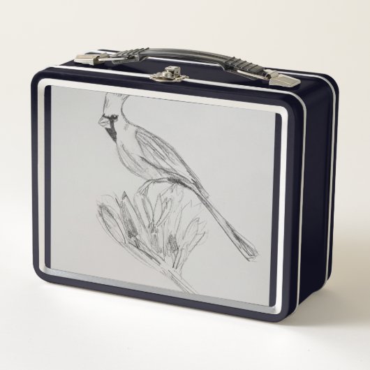 Kardinaal Vogel Lunchbox (Voorkant)