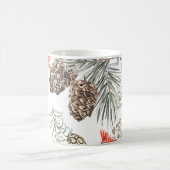 Kardinaal Vogels Kerst Patroon Koffiemok (Center)