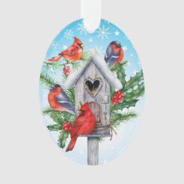 Kardinaal - Vogels Ornament
