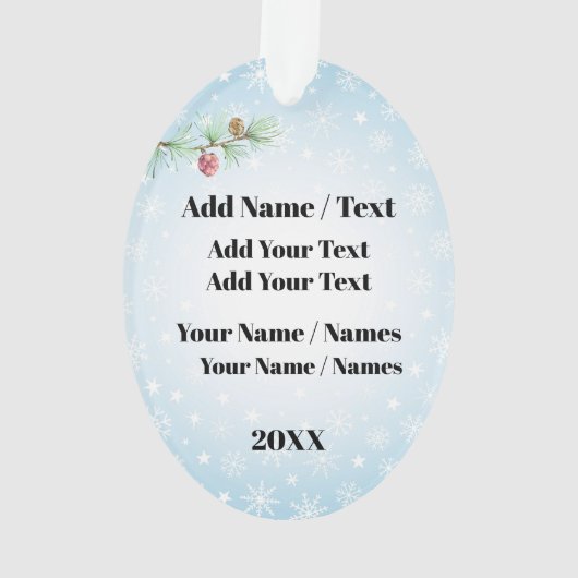 Kardinaal - Vogels Ornament (achterkant)