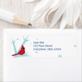 Kardinaal Vreugde aan de Wereldelabels Etiket (Insitu)