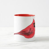 Kardinaal-waterkleurige Mok (Midden)