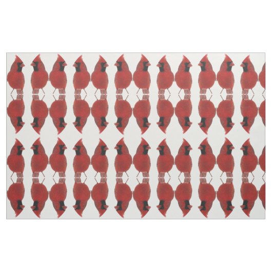 Kardinaal weefsel stof (Fat Quarter)