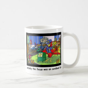 Kardinaal Wet Grappige Wet Cartoon Cadeaus & Verza Koffiemok