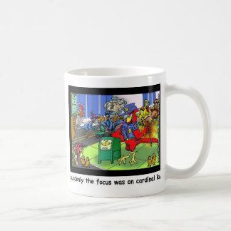 Kardinaal Wet Grappige Wet Cartoon Cadeaus & Verza Koffiemok