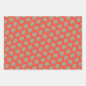 Kardinaal Winter Branch Schilderen Originele Vogel Inpakpapier Vel (Voorkant 2)