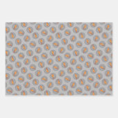 Kardinaal Winter Branch Schilderen Originele Vogel Inpakpapier Vel (Voorkant)