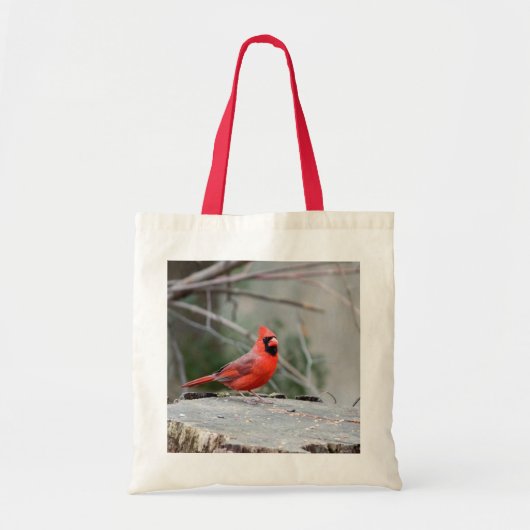 Kardinaal Woodland Tote Bag (Voorkant)
