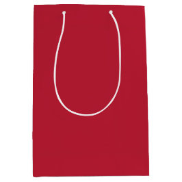 kardinaalrode effen kleur medium cadeauzakje