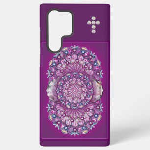 Kardinaalrode Roosvenster Samsung Galaxy Hoesje