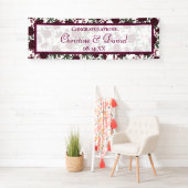 Kardinaalroze Huwelijk Spandoek (Insitu)