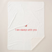 kardinaalsdeken sherpa deken (Voorkant)