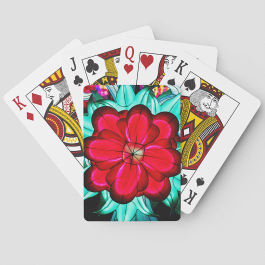 Kardinaalspracht pokerkaarten (Achterkant)