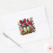 Kardinaalstickers Ronde Sticker (Envelop)