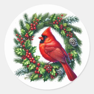 Kardinaalstickers Ronde Sticker