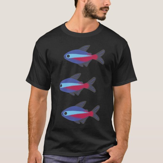 Kardinaaltetra T-shirt (Voorkant)